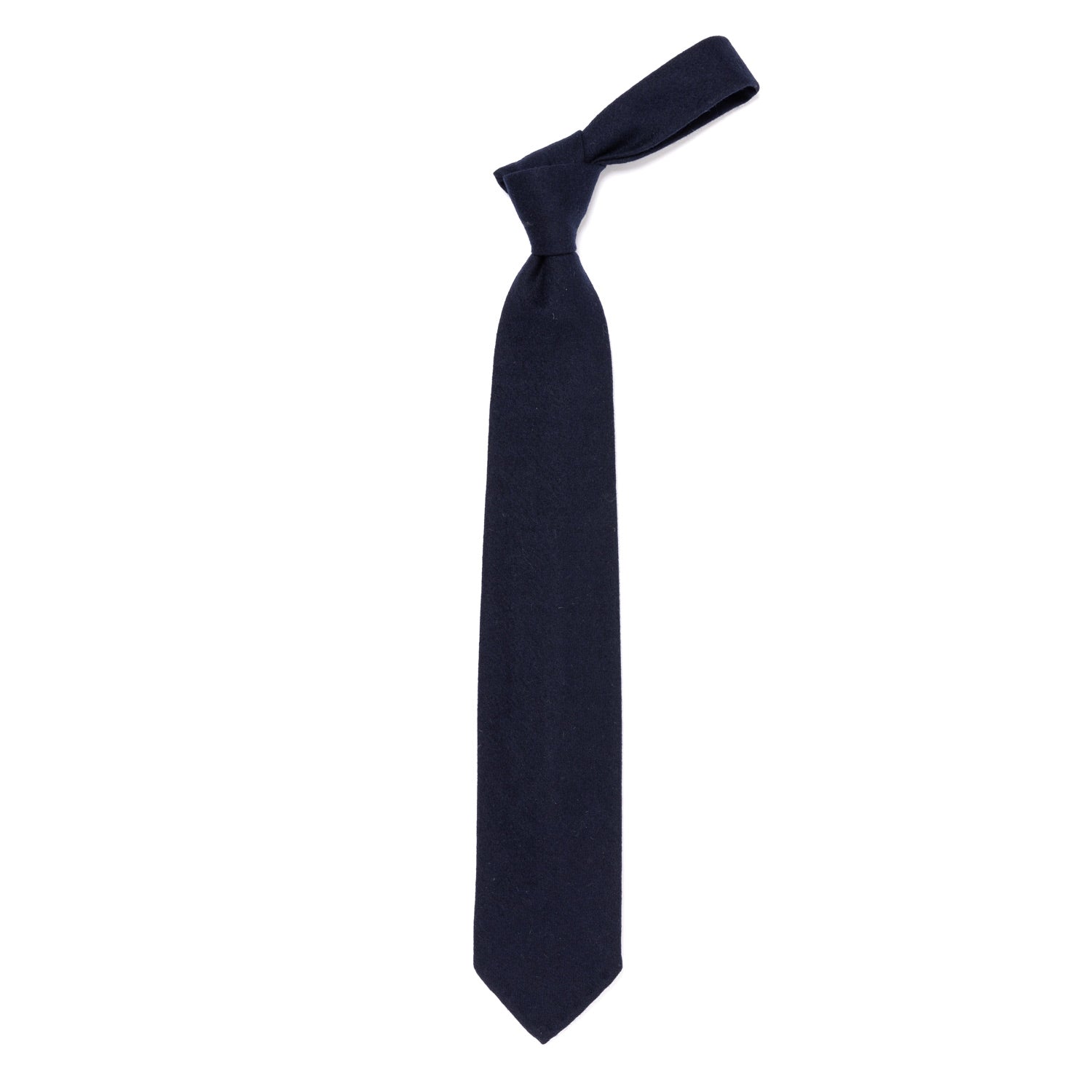 Fox Brother's x MJ: Tie "Solid Flannel" made from pure Wool